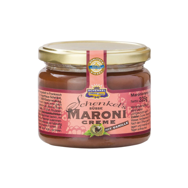 Schenkel Maroni-Creme süß, mit Vanille, 325g